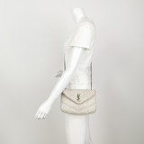Saint Laurent Loulou Puffer Shoulder Bag Quilted Leather Mini — thumbnail 2