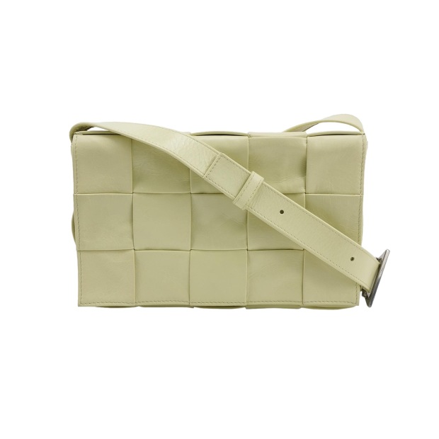 Bottega Veneta Cassette Crossbody Bag Maxi Intrecciato Grained Leather — pre-owned, Vierlot