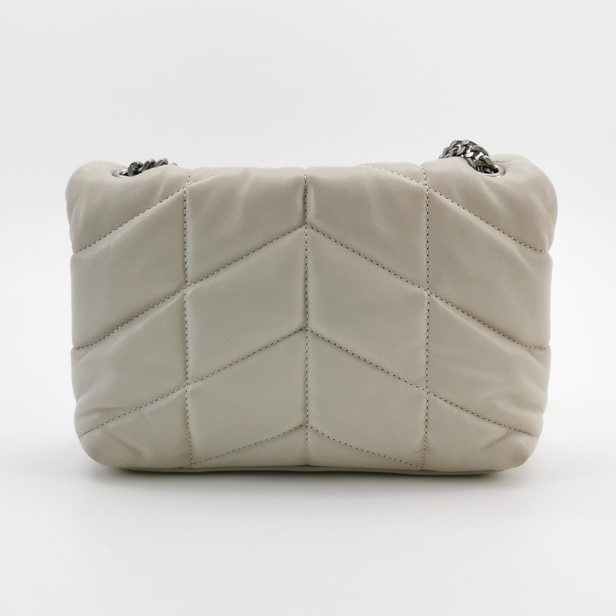 Saint Laurent Loulou Puffer Shoulder Bag Quilted Leather Mini — photo 5 of 23