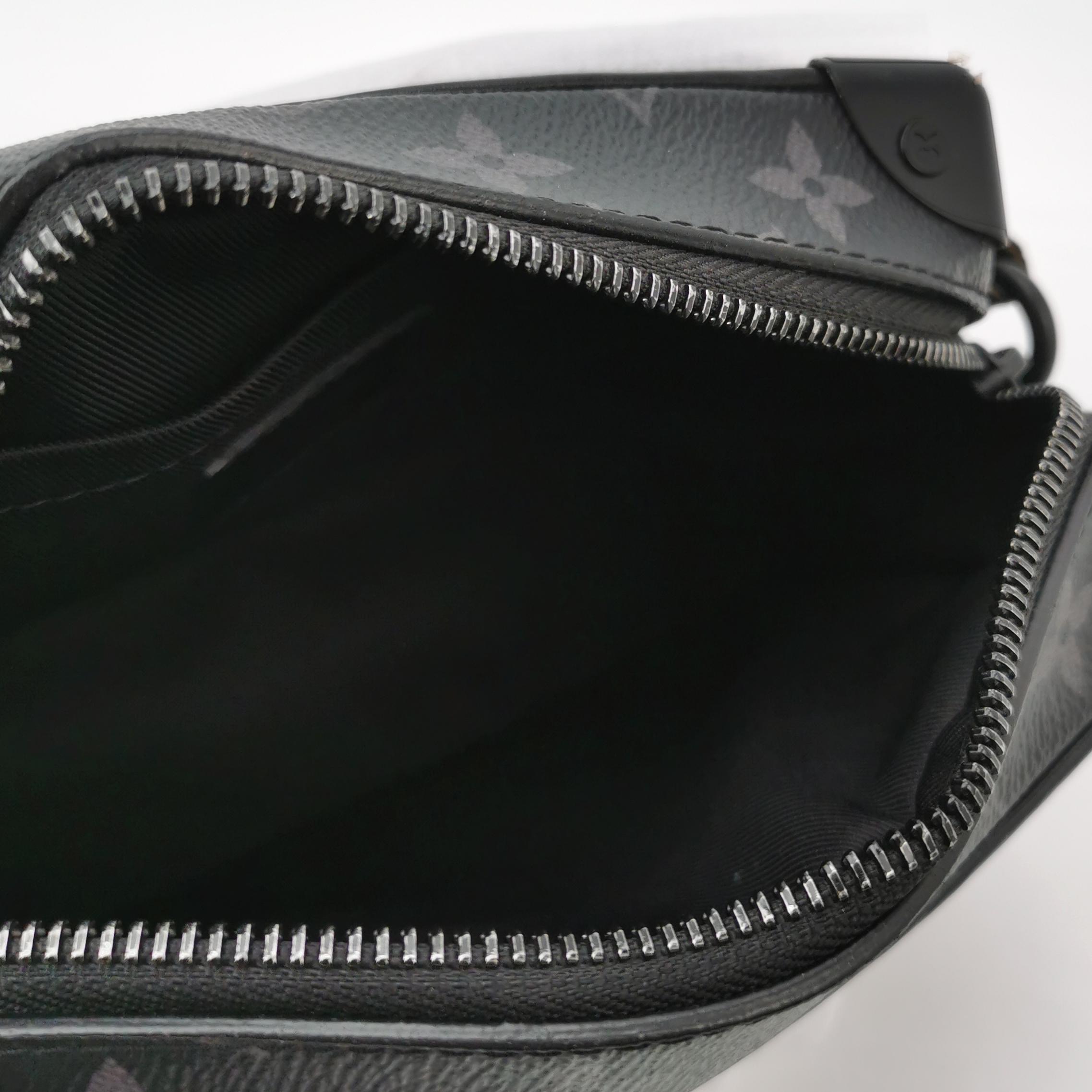 Louis Vuitton(LV) Soft Trunk Bag Monogram Eclipse Canvas Mini — photo 9 of 14