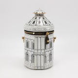 Louis Vuitton(LV) Cannes Vase Handbag Limited Edition Fornasetti Architettura Print Leather and Monogram Canvas — thumbnail 5