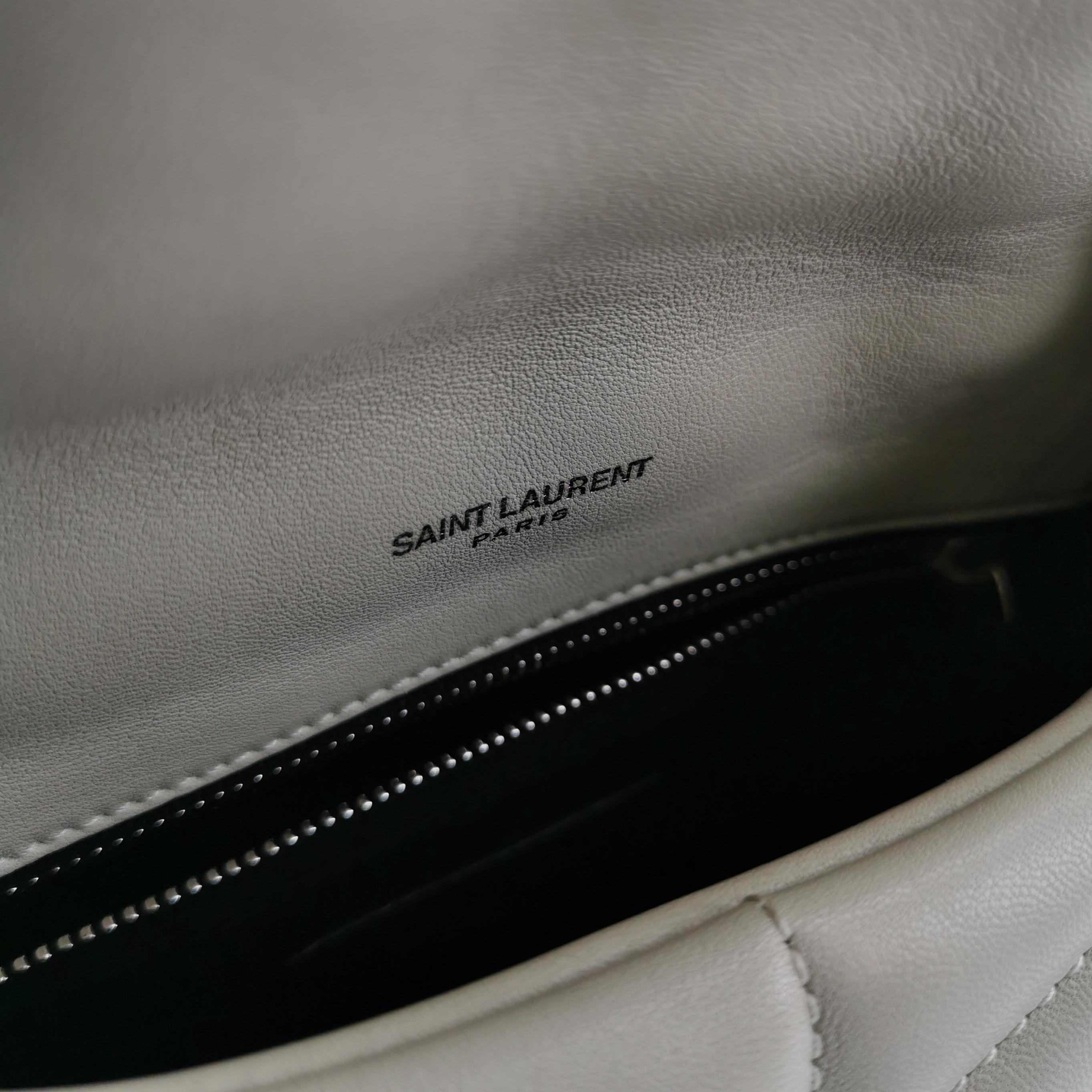 Saint Laurent Loulou Puffer Shoulder Bag Quilted Leather Mini — photo 8 of 23