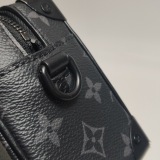 Louis Vuitton(LV) Soft Trunk Bag Monogram Eclipse Canvas Mini — thumbnail 12