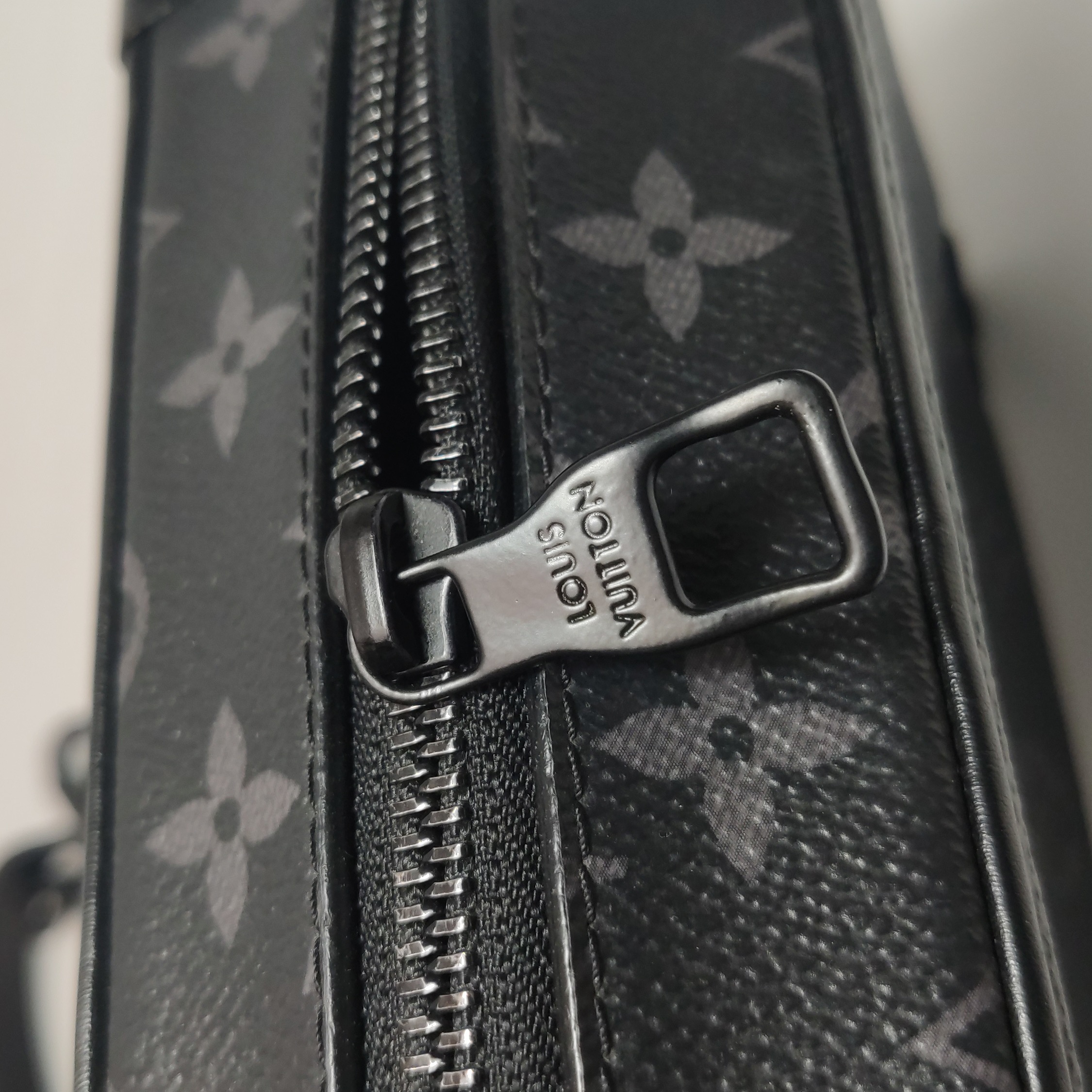 Louis Vuitton(LV) Soft Trunk Bag Monogram Eclipse Canvas Mini — photo 11 of 14