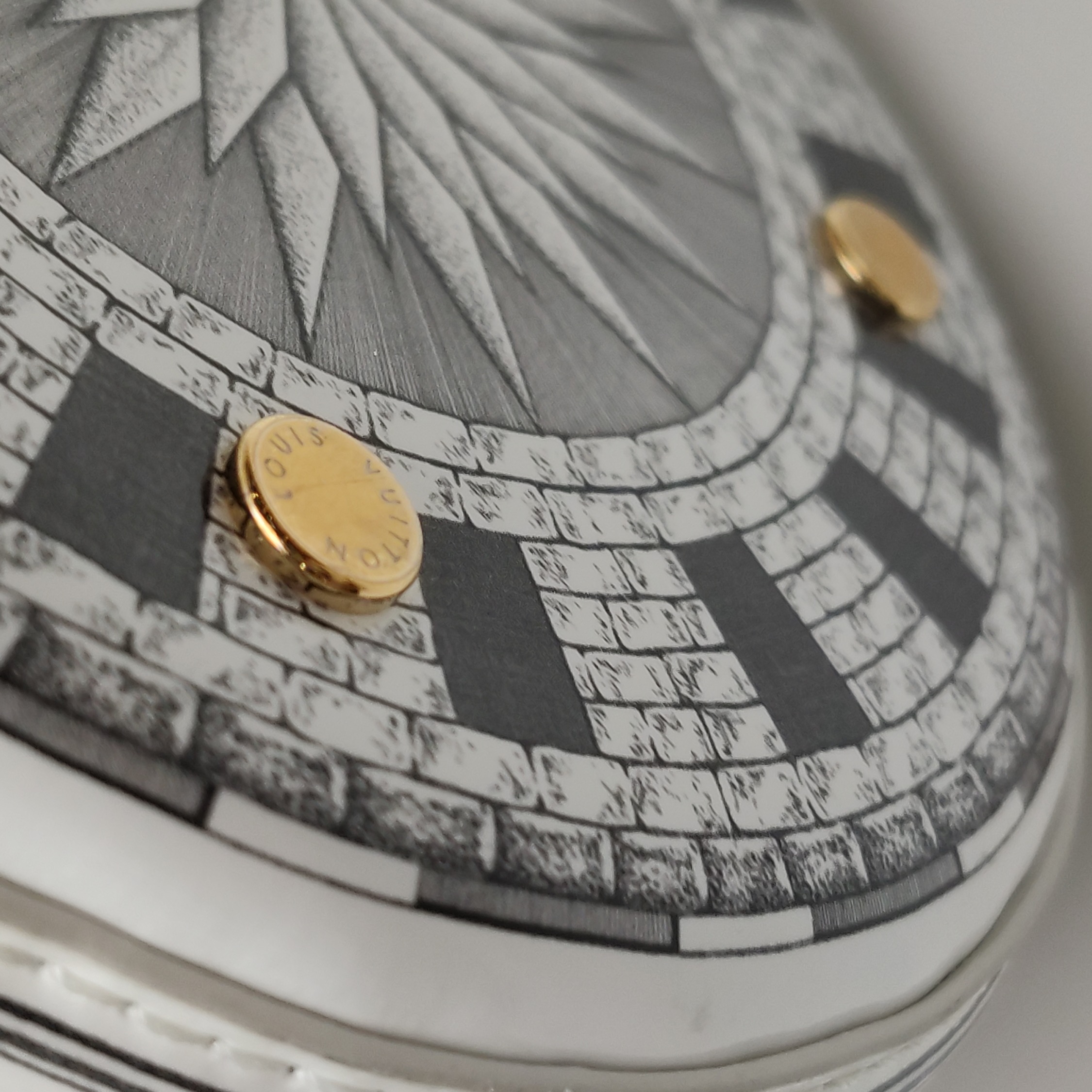 Louis Vuitton(LV) Cannes Vase Handbag Limited Edition Fornasetti Architettura Print Leather and Monogram Canvas — photo 11 of 15