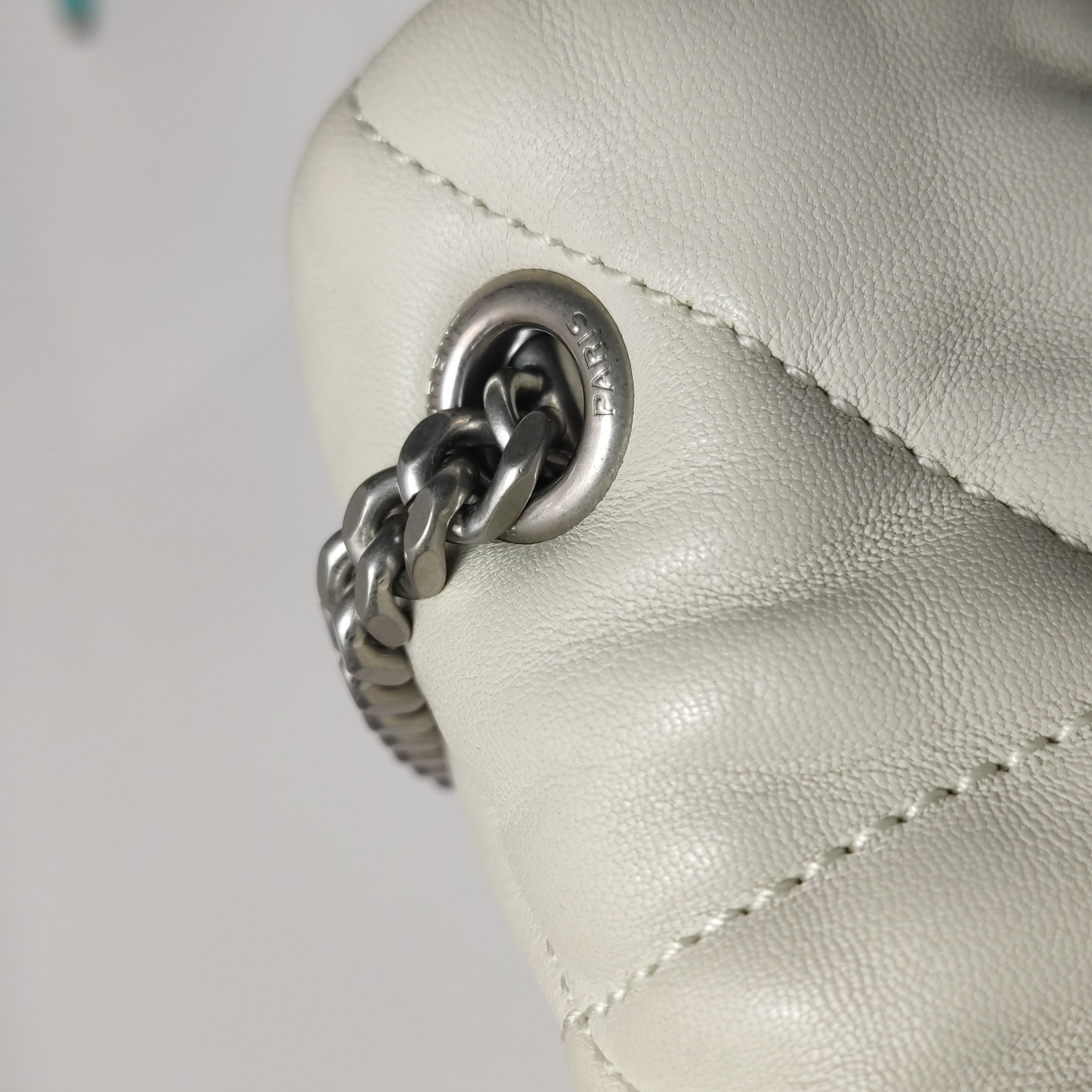 Saint Laurent Loulou Puffer Shoulder Bag Quilted Leather Mini — photo 19 of 23