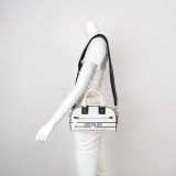 Christian Dior Vibe Zip Bowling Bag Oblique Perforated and Embossed Calfskin Small — thumbnail 2