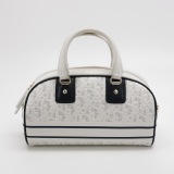Christian Dior Vibe Zip Bowling Bag Oblique Perforated and Embossed Calfskin Small — thumbnail 3