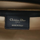 Christian Dior Vibe Zip Bowling Bag Oblique Perforated and Embossed Calfskin Small — thumbnail 8