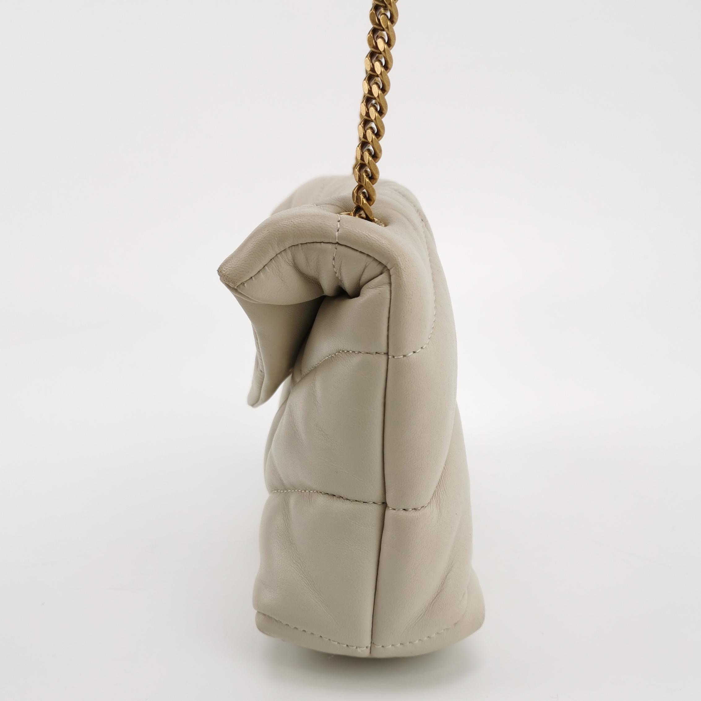 Saint Laurent Loulou Puffer Shoulder Bag Quilted Leather Mini — photo 3 of 21