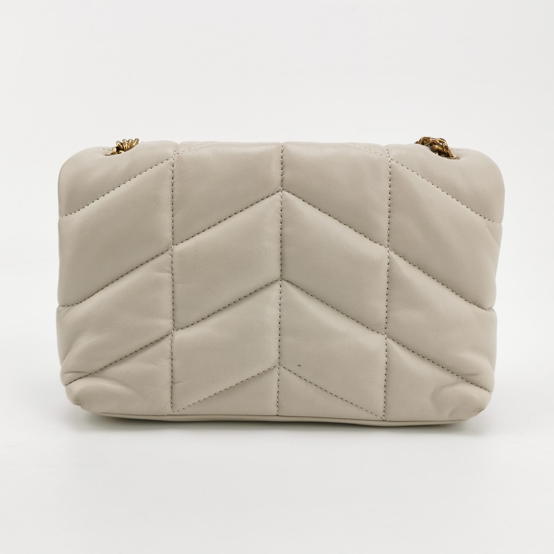 Saint Laurent Loulou Puffer Shoulder Bag Quilted Leather Mini — photo 5 of 21