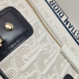 Christian Dior Vibe Zip Bowling Bag Oblique Perforated and Embossed Calfskin Small — thumbnail 11