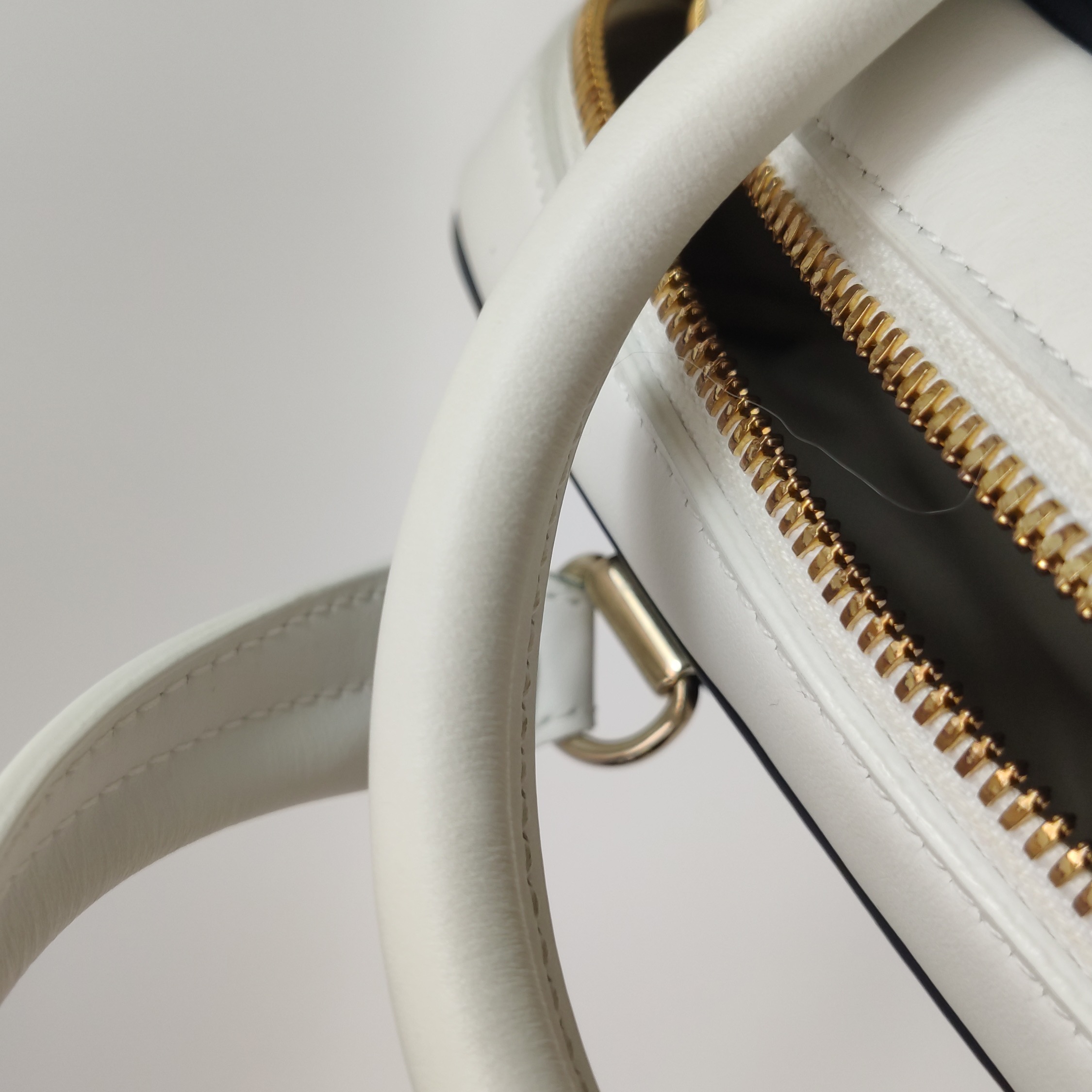 Christian Dior Vibe Zip Bowling Bag Oblique Perforated and Embossed Calfskin Small — photo 16 of 16