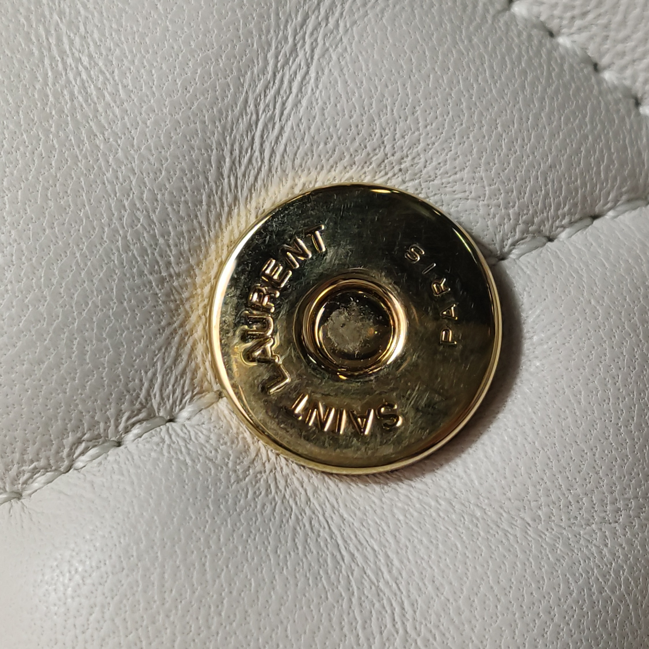 Saint Laurent Loulou Puffer Shoulder Bag Quilted Leather Mini — photo 11 of 21