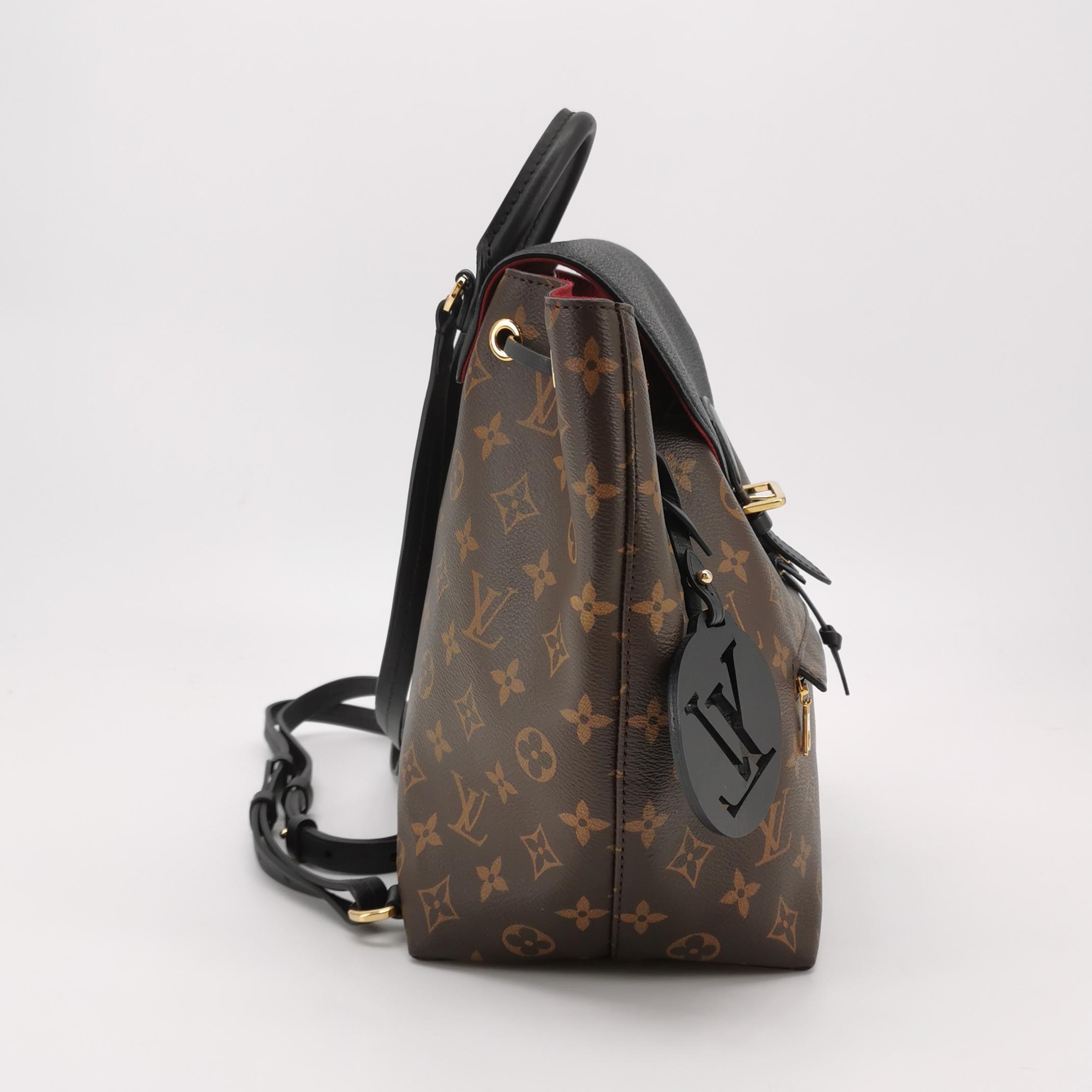 Louis Vuitton Montsouris NM Backpack Monogram Canvas with Leather PM