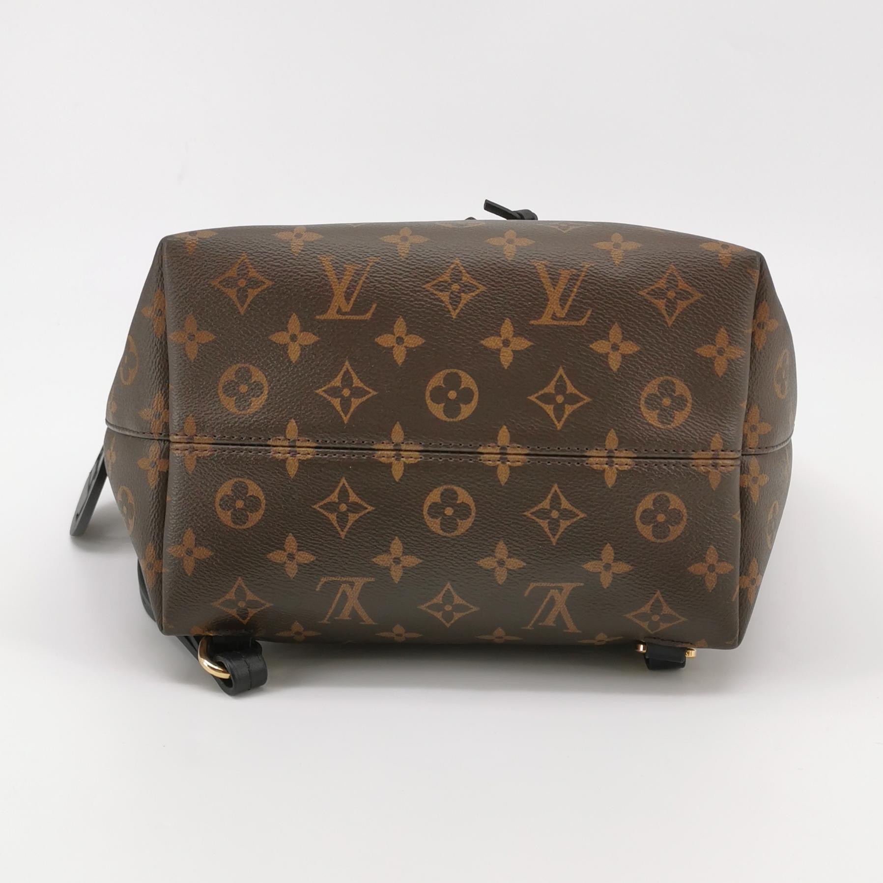 Louis Vuitton Montsouris NM Backpack Monogram Canvas with Leather PM