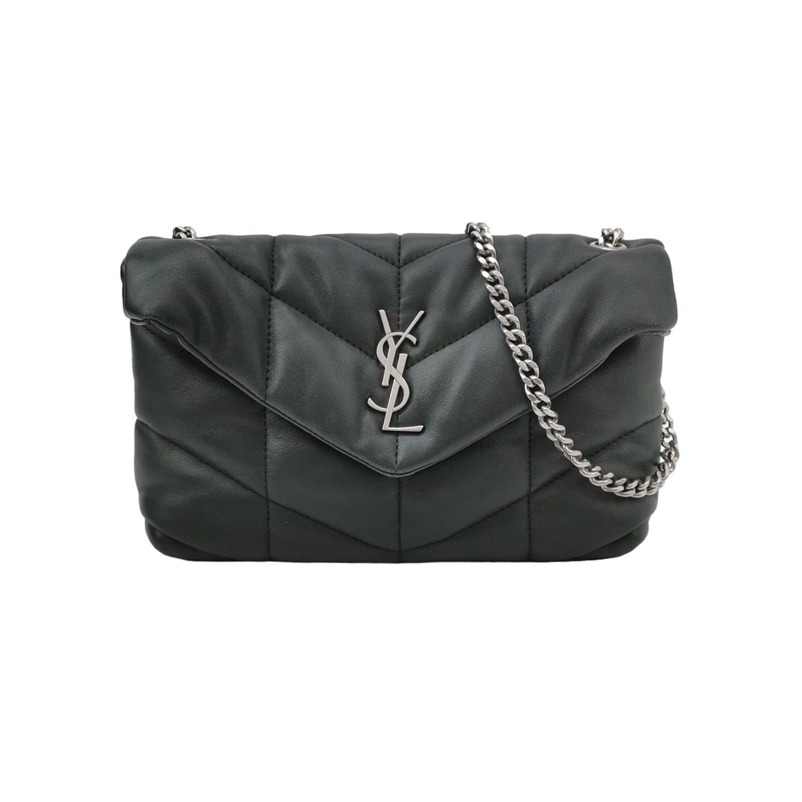 Saint Laurent Loulou Puffer Shoulder Bag Quilted Leather Mini — photo 1 of 21