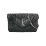 Saint Laurent Loulou Puffer Shoulder Bag Quilted Leather Mini — thumbnail 1