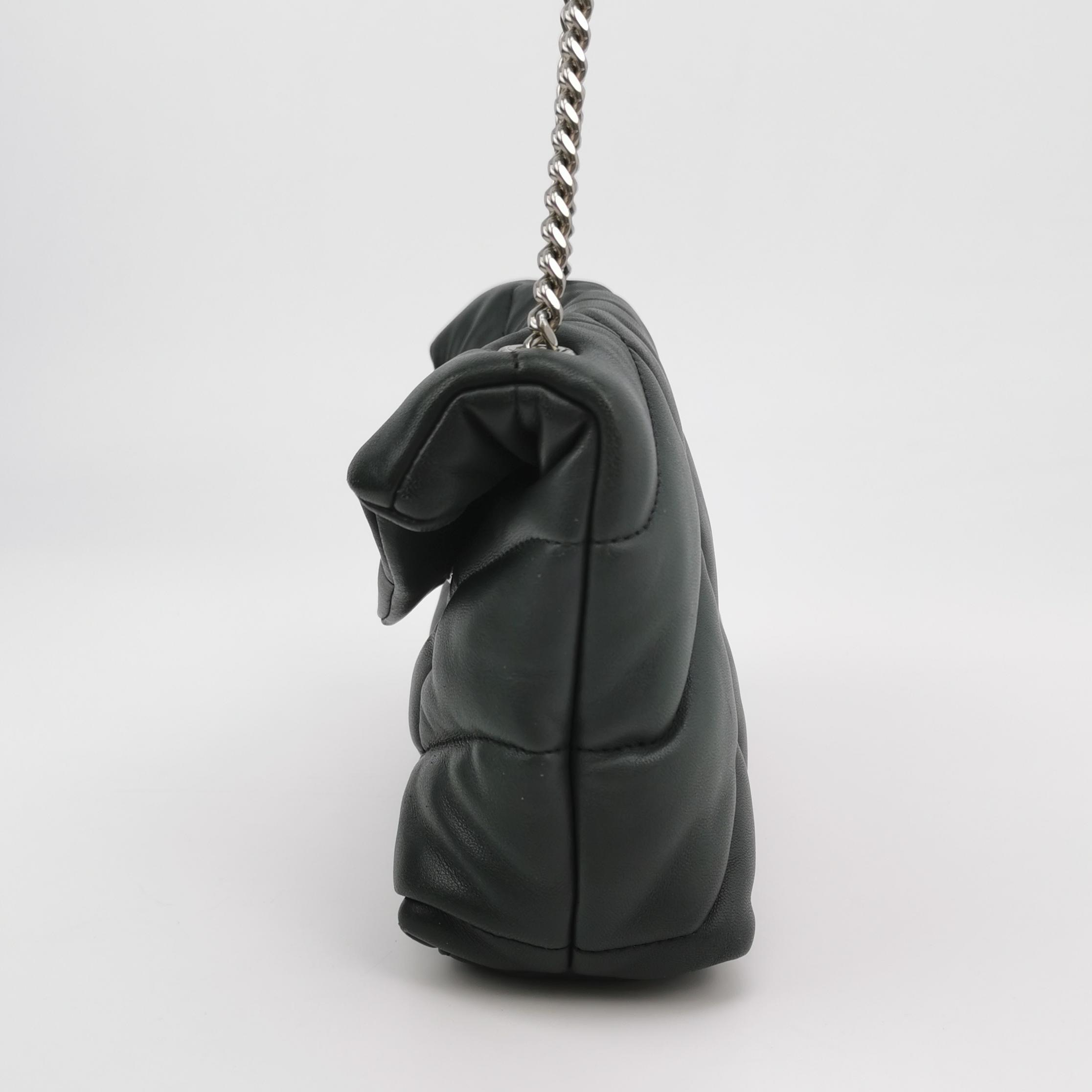 Saint Laurent Loulou Puffer Shoulder Bag Quilted Leather Mini — photo 4 of 21
