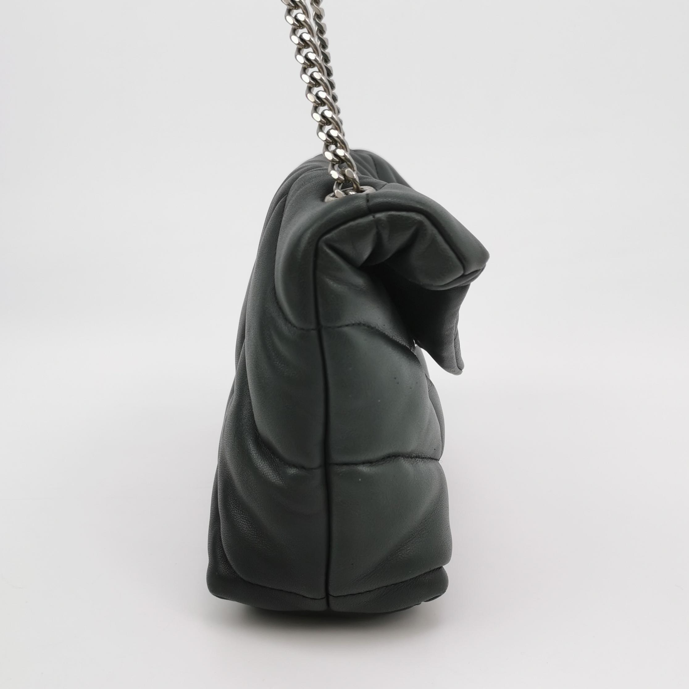 Saint Laurent Loulou Puffer Shoulder Bag Quilted Leather Mini — photo 3 of 21