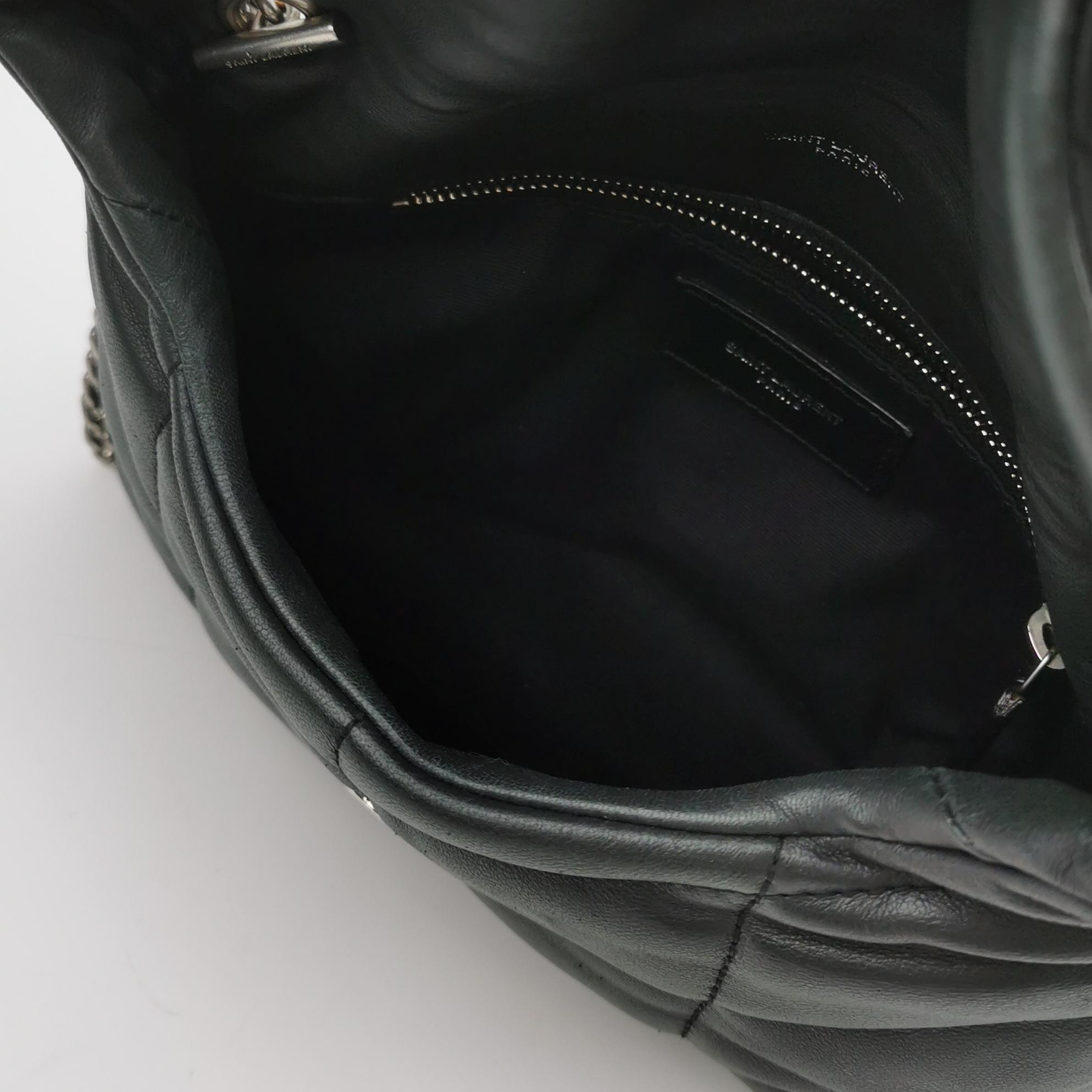 Saint Laurent Loulou Puffer Shoulder Bag Quilted Leather Mini — photo 7 of 21