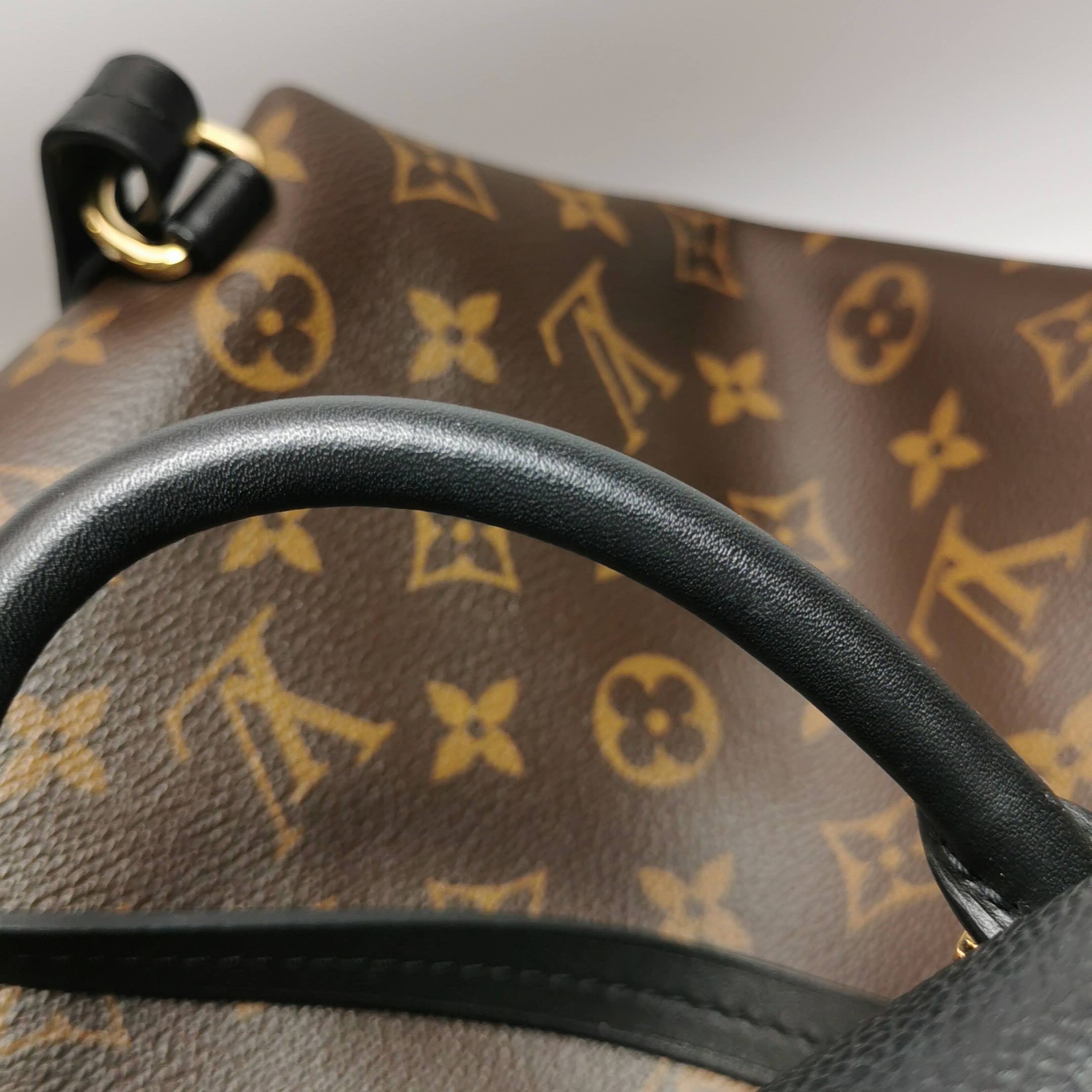 Louis Vuitton Montsouris NM Backpack Monogram Canvas with Leather PM
