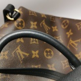 Louis Vuitton(LV) Montsouris NM Backpack Monogram Canvas with Leather PM — thumbnail 20