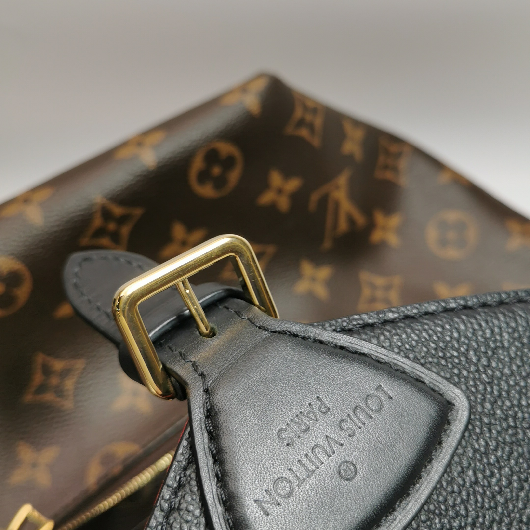 Louis Vuitton Montsouris NM Backpack Monogram Canvas with Leather PM