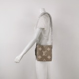 Louis Vuitton (LV) ALL IN BB Monogram Calfskin Gray — thumbnail 2