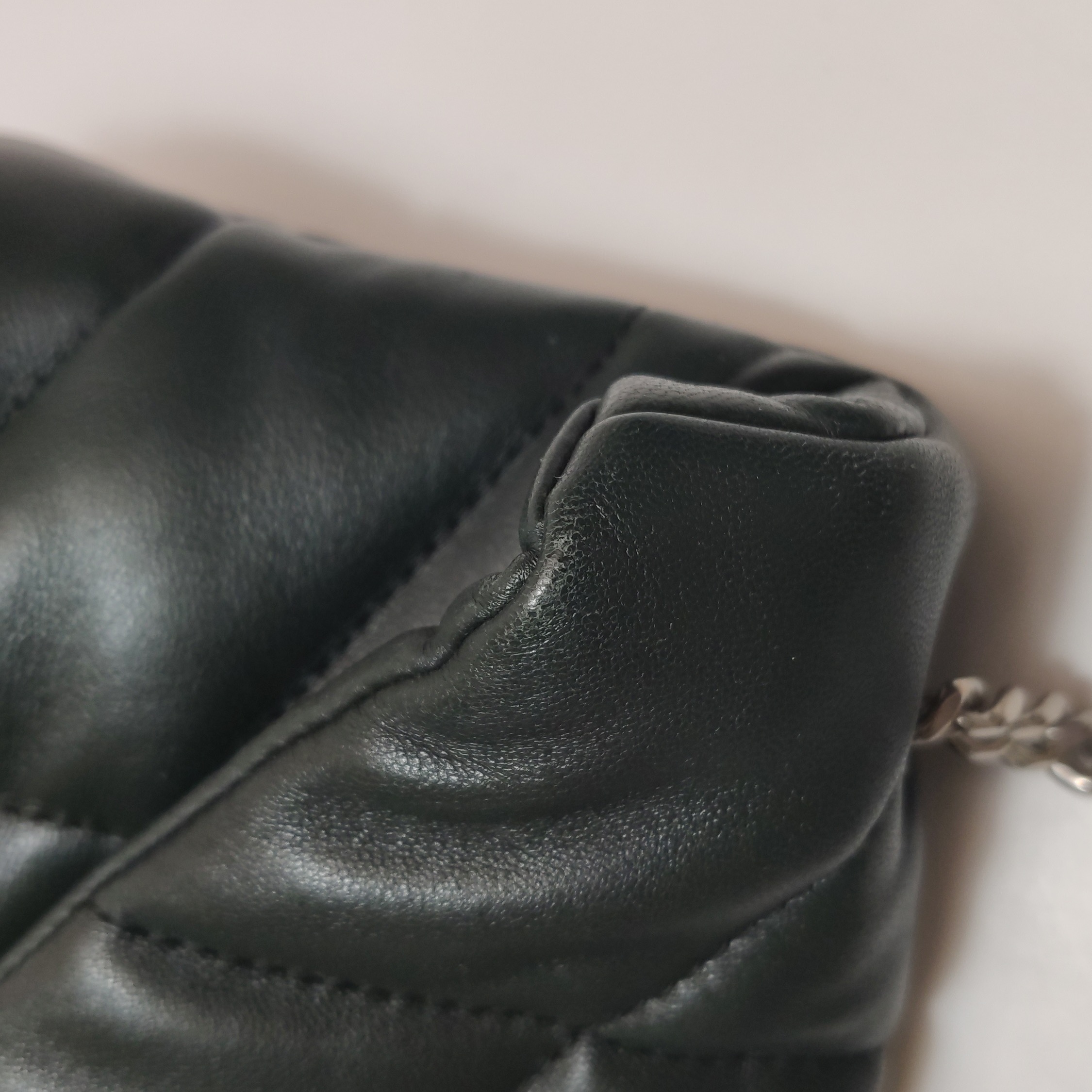 Saint Laurent Loulou Puffer Shoulder Bag Quilted Leather Mini — photo 18 of 21