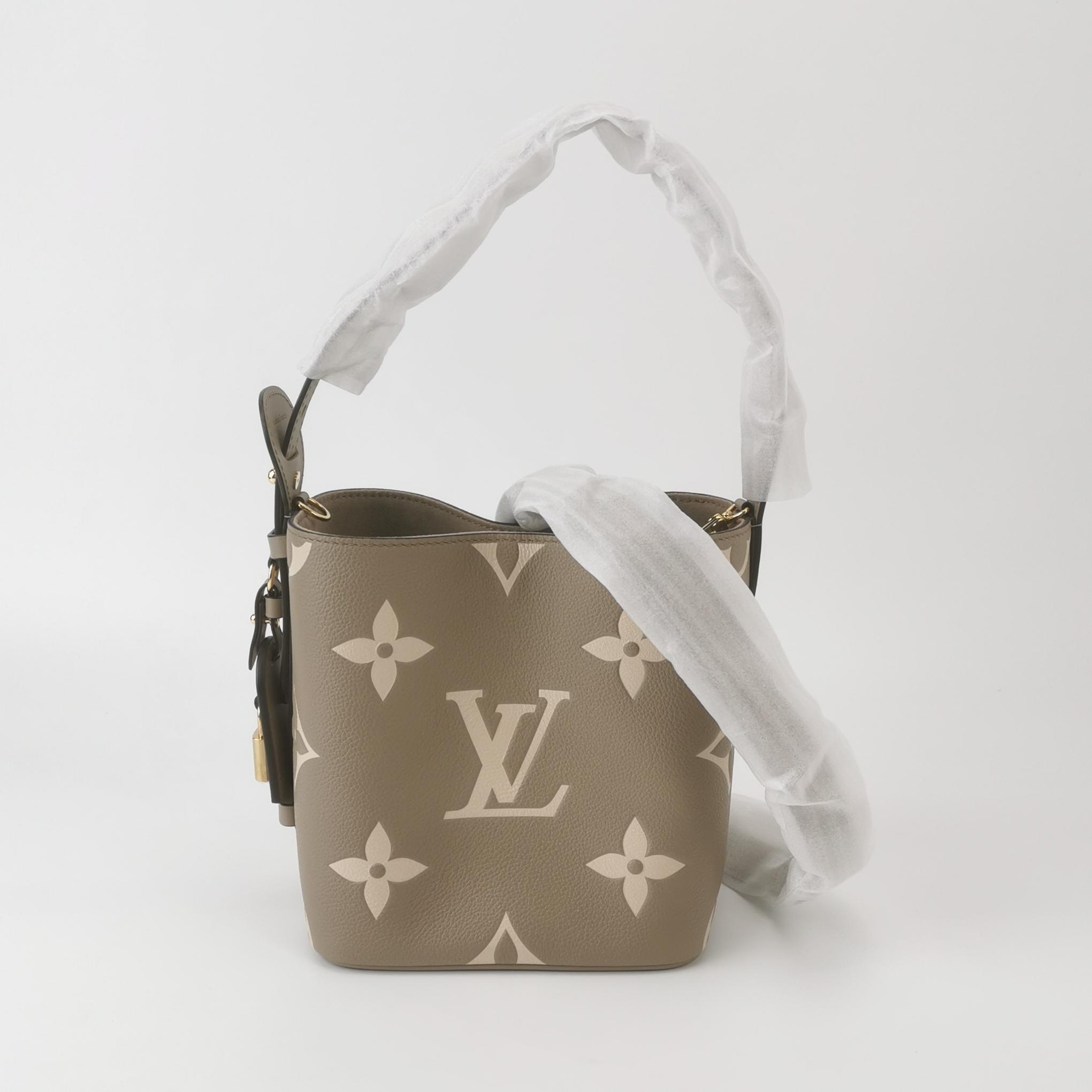 Louis Vuitton (LV) ALL IN BB Monogram Calfskin Gray — photo 5 of 14