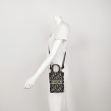 Dior Book Tote Phone Bag Oblique Canvas Mini — thumbnail 2