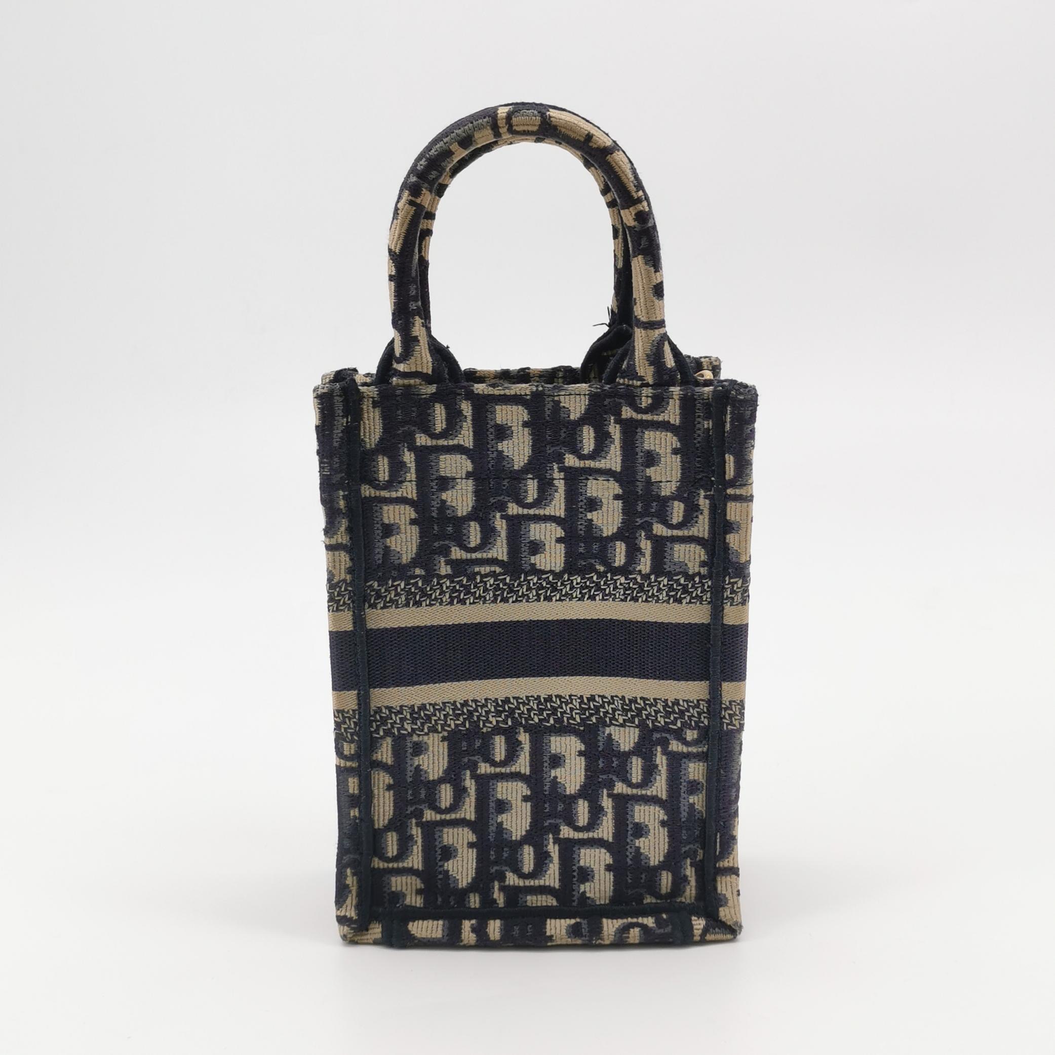 Dior Book Tote Phone Bag Oblique Canvas Mini — photo 5 of 18