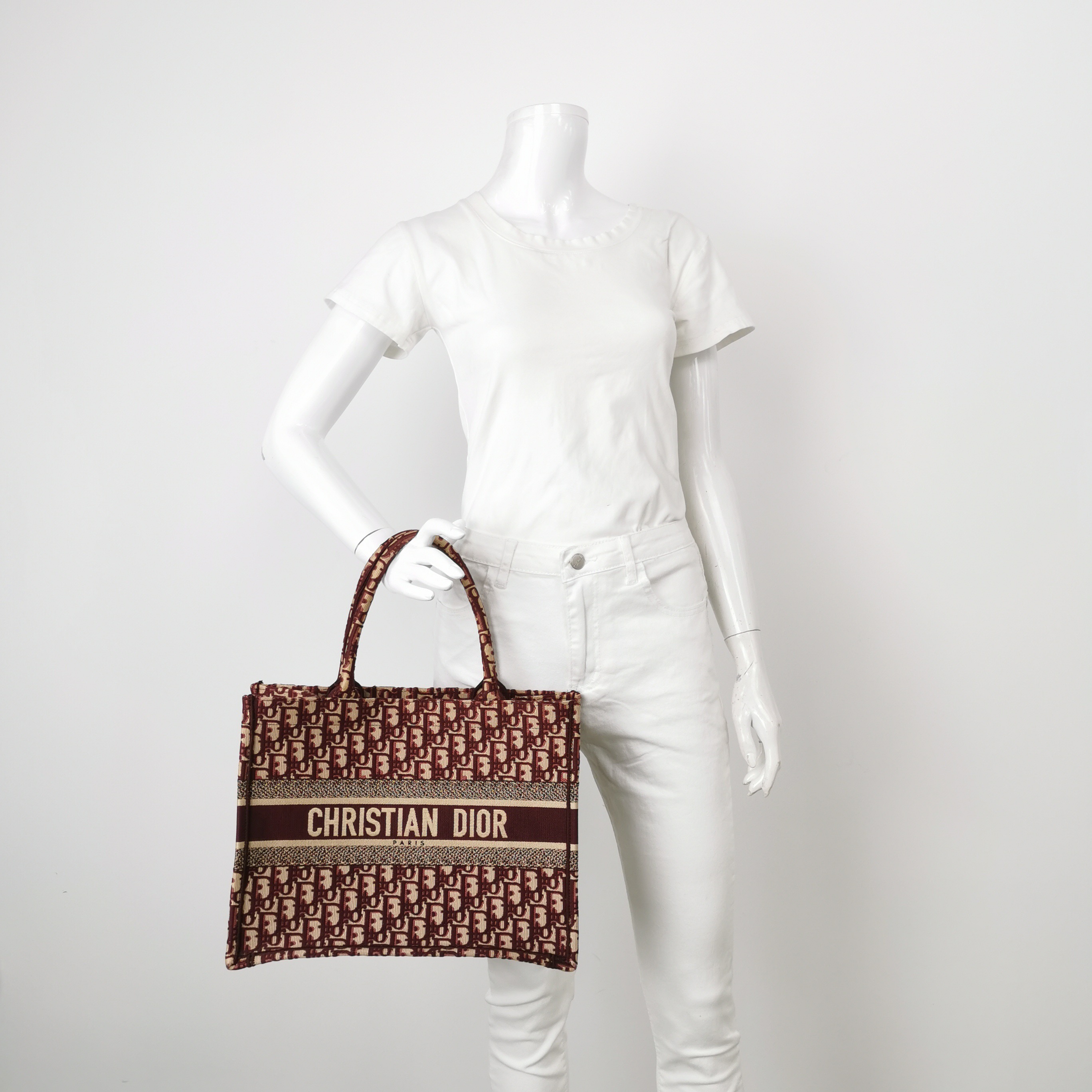Dior Book Tote Oblique Canvas Medium — alternate view