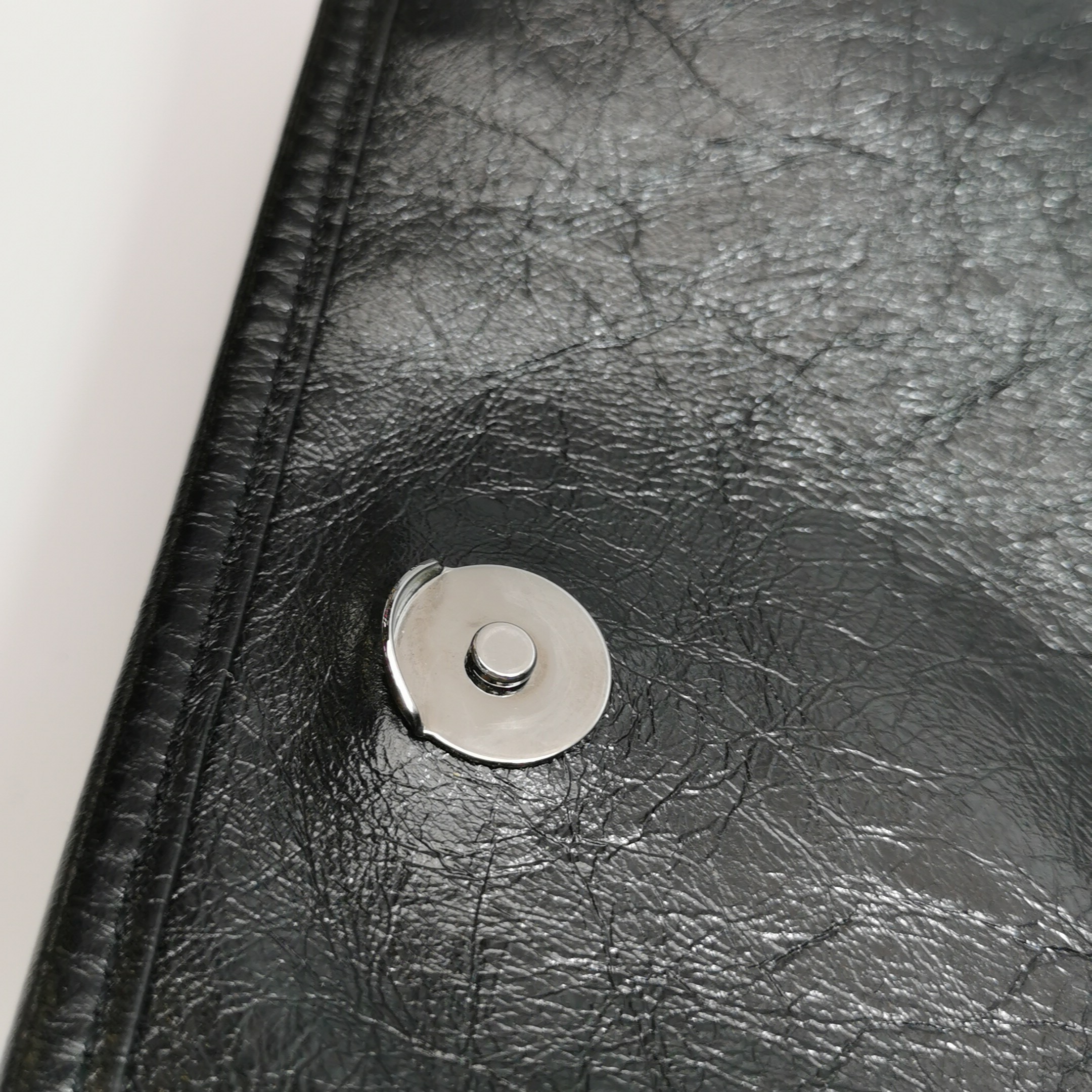 Saint Laurent Niki Chain Flap Bag Leather Medium