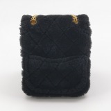 Chanel North South Reissue 2.55 Flap Bag Quilted Shearling and Aged Sheepskin Mini — thumbnail 3