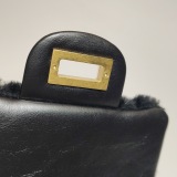 Chanel North South Reissue 2.55 Flap Bag Quilted Shearling and Aged Sheepskin Mini — thumbnail 9
