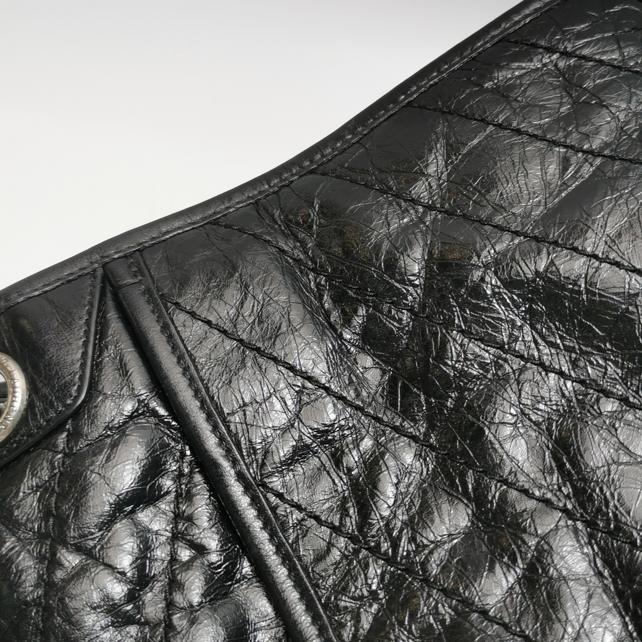 Saint Laurent Niki Chain Flap Bag Leather Medium