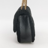Chanel North South Reissue 2.55 Flap Bag Quilted Shearling and Aged Sheepskin Mini — thumbnail 4