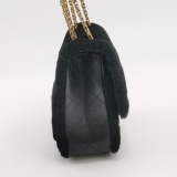 Chanel North South Reissue 2.55 Flap Bag Quilted Shearling and Aged Sheepskin Mini — thumbnail 5