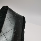 Chanel North South Reissue 2.55 Flap Bag Quilted Shearling and Aged Sheepskin Mini — thumbnail 11