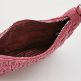 Prada Hobo Tessuto Gaufre with Saffiano Mini — thumbnail 7