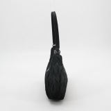 Prada Hobo Tessuto Gaufre with Saffiano Mini — thumbnail 5