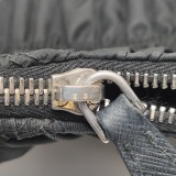 Prada Hobo Tessuto Gaufre with Saffiano Mini — thumbnail 11