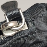 Prada Hobo Tessuto Gaufre with Saffiano Mini — thumbnail 10