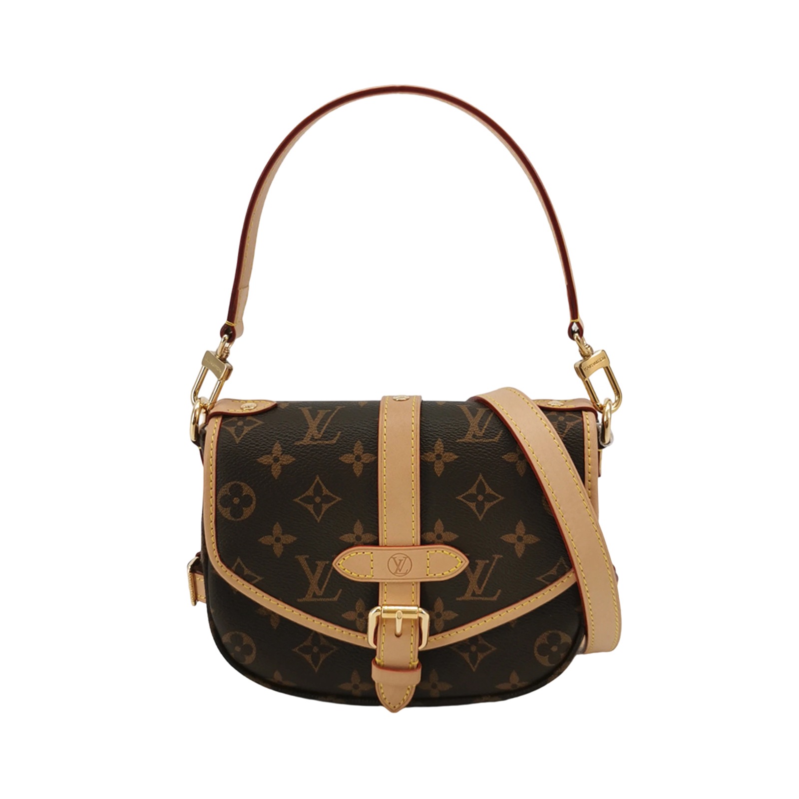 Louis Vuitton(LV) Saumur Handbag Monogram Canvas BB — photo 1 of 22