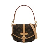 Louis Vuitton(LV) Saumur Handbag Monogram Canvas BB — thumbnail 1