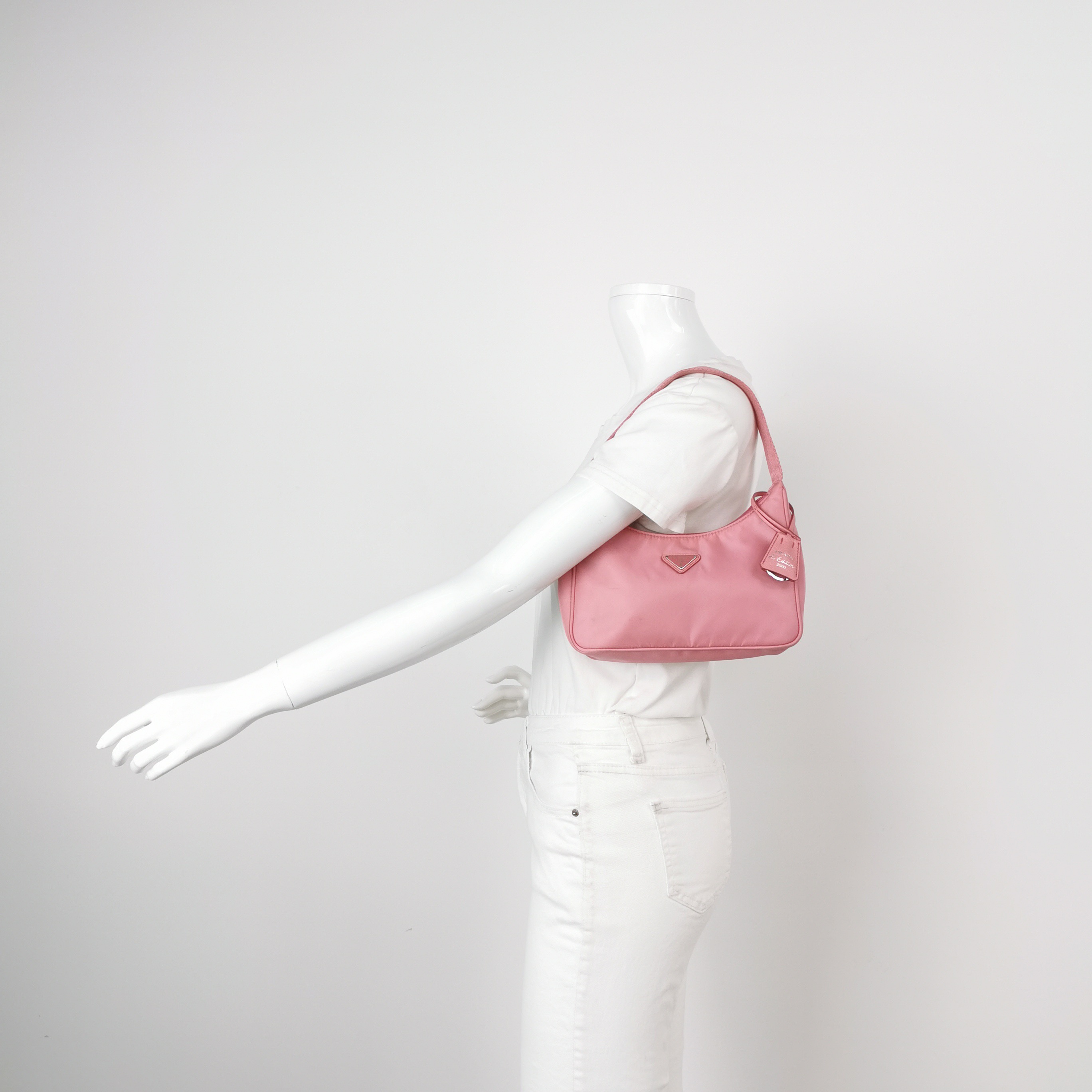 Prada Re-Edition 2000 Hobo Tessuto Mini — alternate view