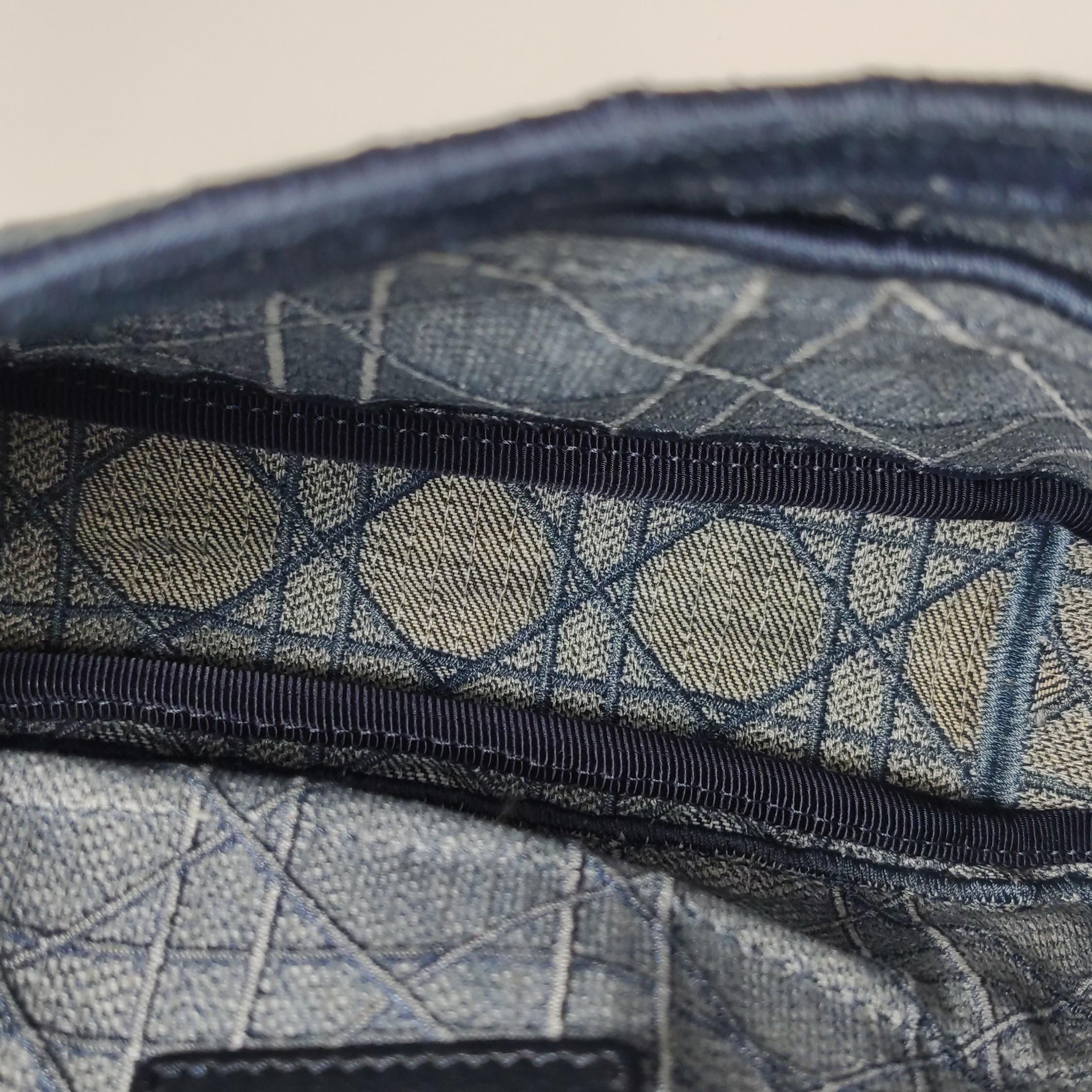 Dior Caro Bag Cannage Embroidered Denim Small — photo 10 of 23