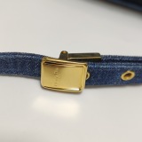 Dior Caro Bag Cannage Embroidered Denim Small — thumbnail 21